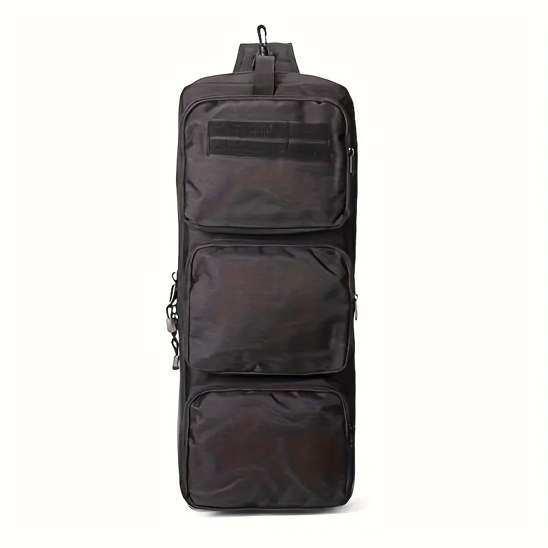 1pc 24" Shoulder Bag, MP5 Sling Bag Backpack, Black MPS Bag For Outdoor