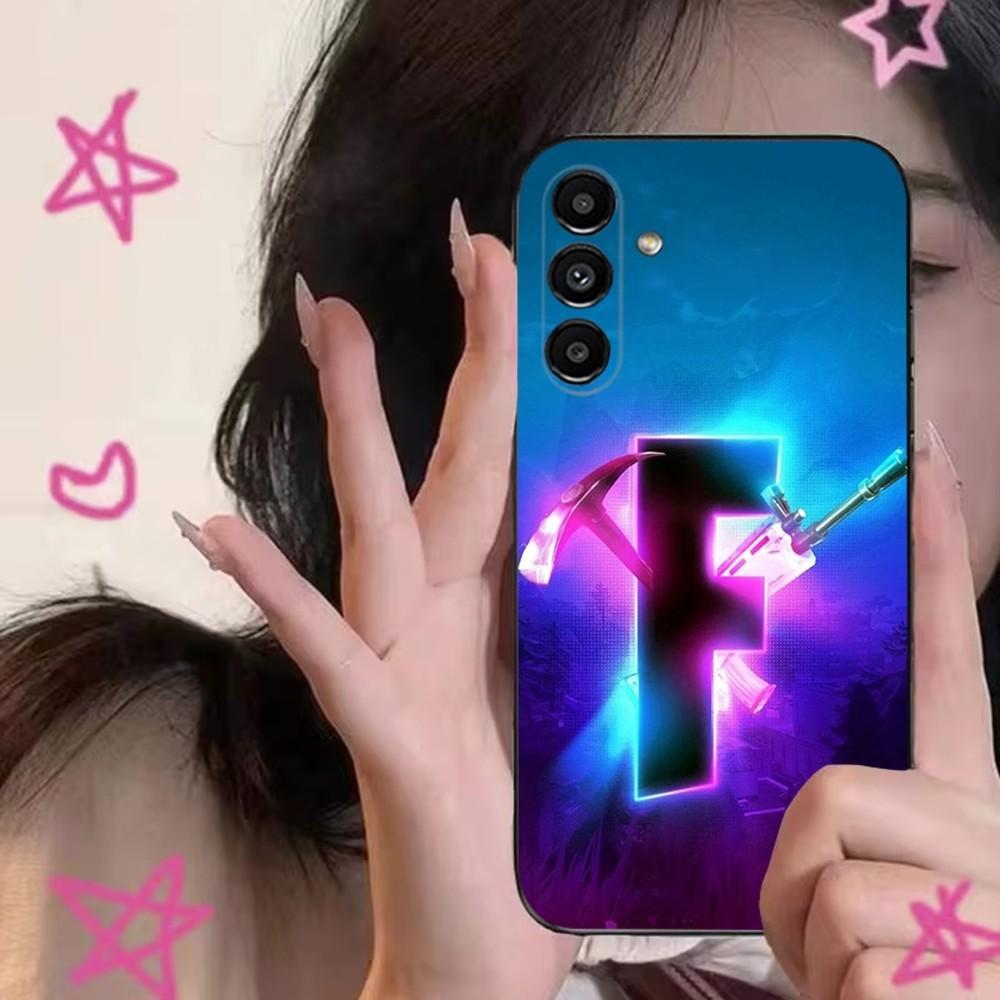 R-Royales F-Fortnites Phone Case For iPhone 17 16 15 14 13 12 11 Air Pro Max Plus Black Soft Cover