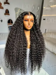 26-Inch Long High-Quality Curly Hair Wig, 180 Density 13x4x1 Lace Front, Pre-Stretched No Glue, Suitable for Daily Use, Glueless Lace Wig