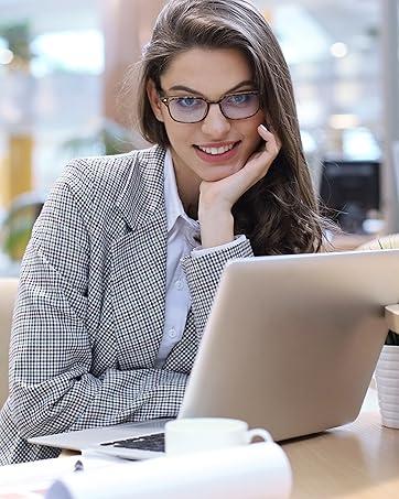 6 Pack Reading Glasses for Women, Reading glasses men, Blue Light Blocking Readers, Computer eye glasses, Cheaters