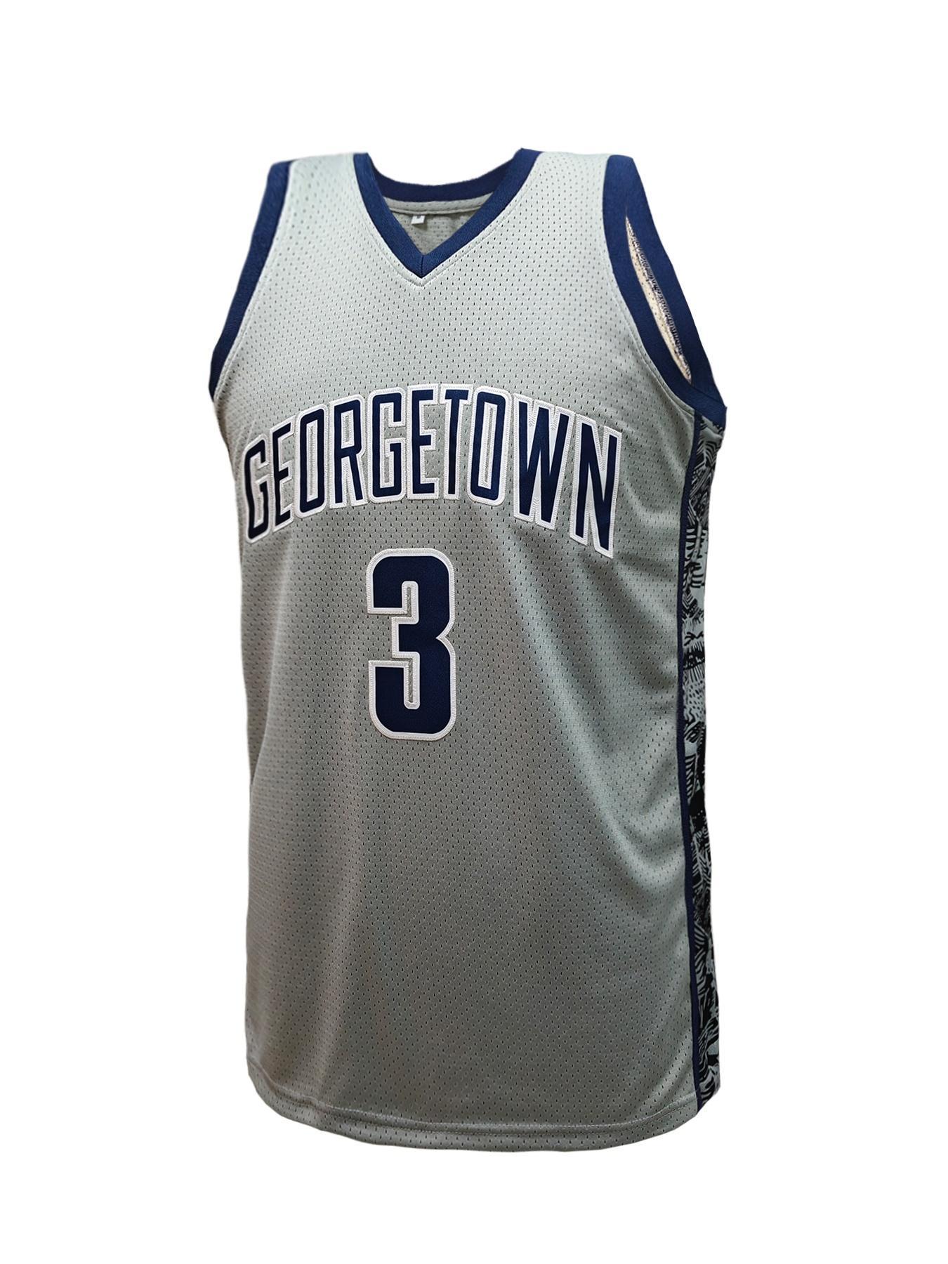 Men's Letter & Number Embroidery Contrast Binding Sports Vintage Basketball Jersey, Loose Casual Breathable Sleeveless V Neck Professional Sports Basketball Top, Summer Sports Clothing for Men, Breathable Athletic Top, Stylish Jersey