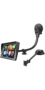 4-Pack Universal 17mm Ball Joint Tightening Nut | Heavy Duty 4-Button Lock Replacement for CarPlay, Phone Mount & GPS