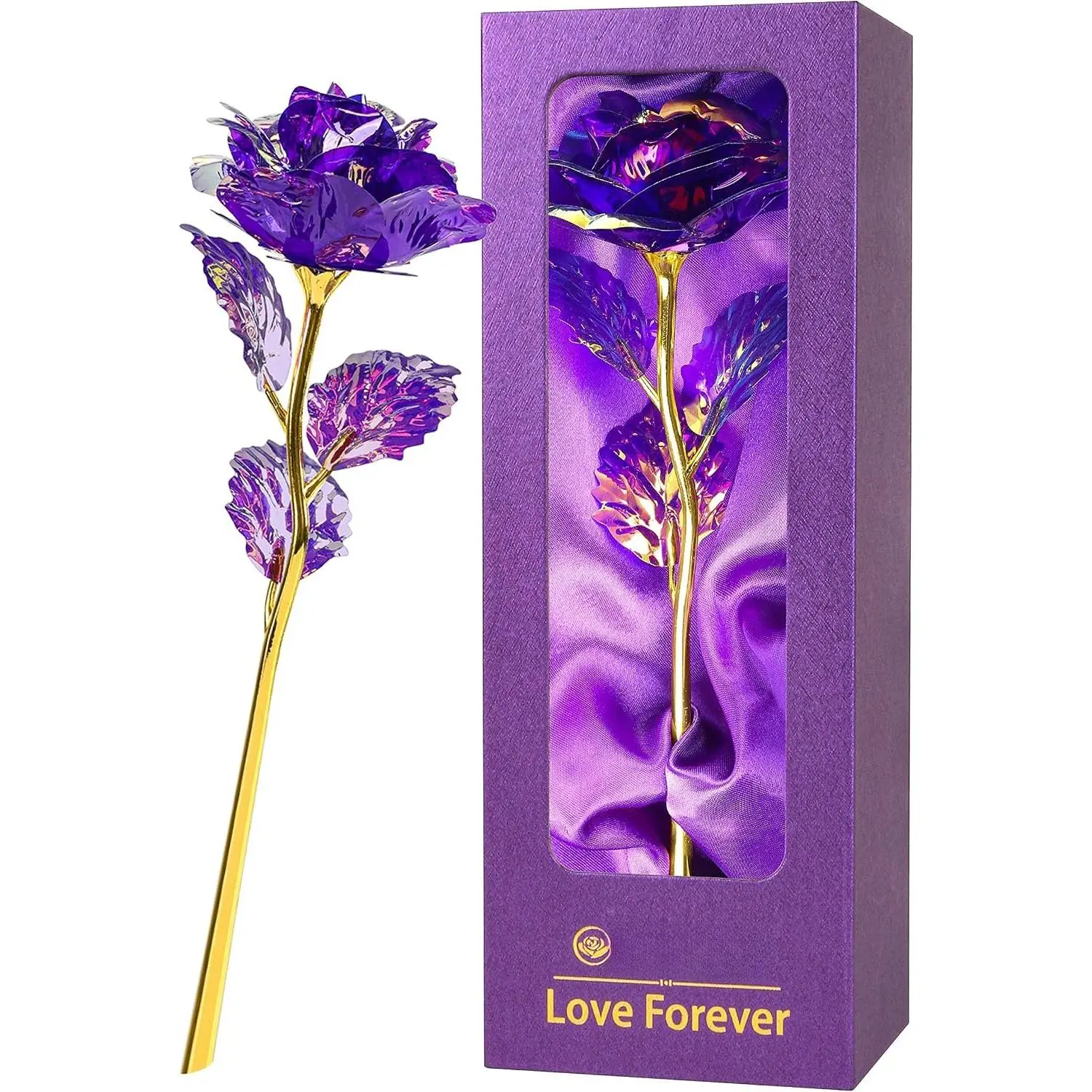 Birthday Gifts for Women Mom,Forever  Rose Flower For Delivery  | Christmas Rose Gifts For Women Mom, Artificial  Rose  For Women Her,Anniversary,Valentines,Stocking Stuffers