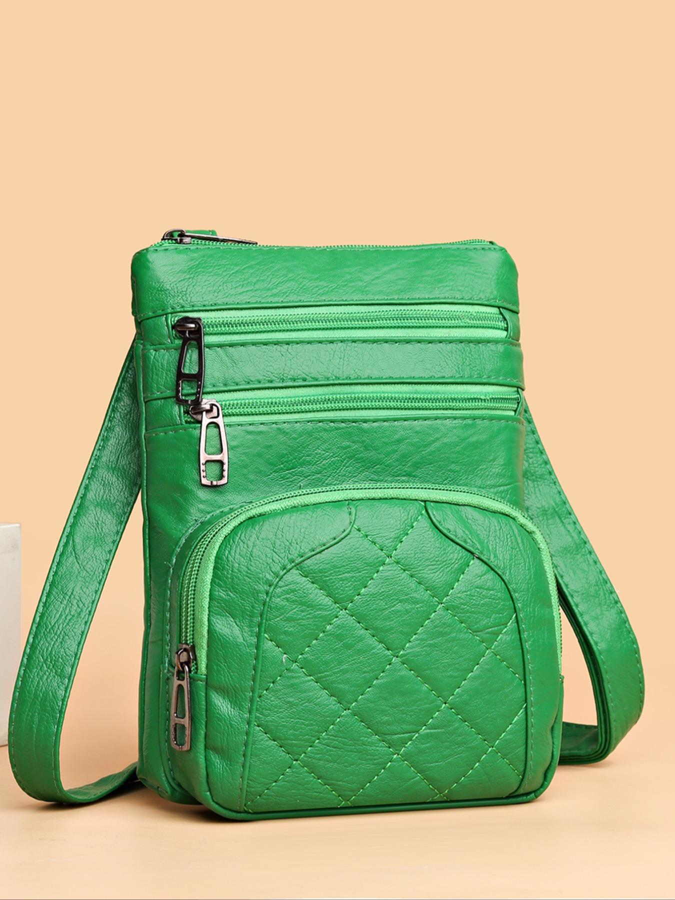 Women's Elegant Vintage Crossbody Bag, Trendy Plain Color Crossbody Bag, Fashionable Crossbody Bag for Daily Use, Cross Body Bags