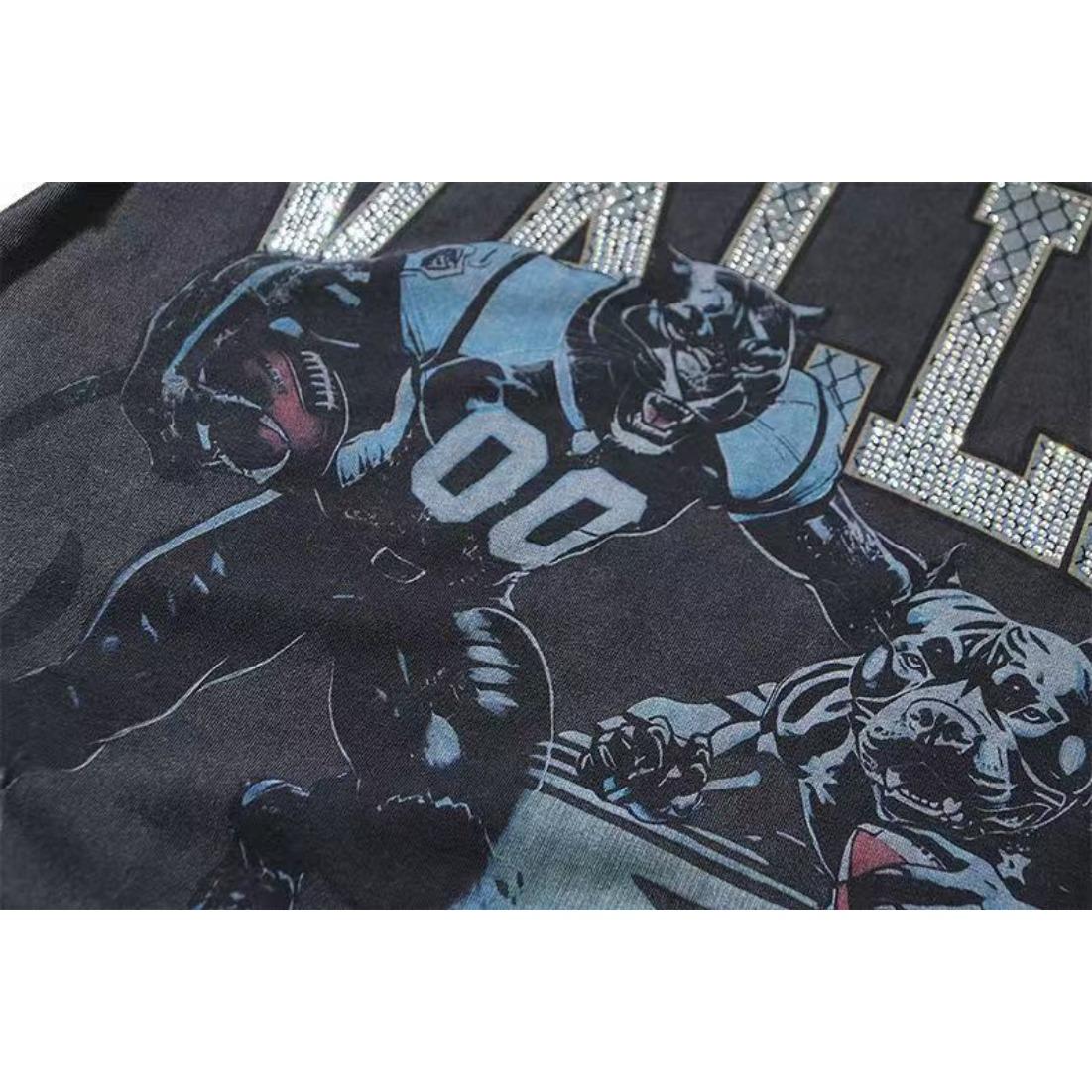 Vale Forever Fury Big Tee Clothing Gift Graphic Tee Shirt Top Men Trendy Casual Top Streetwear Fashion Cool Graphic Design Unisex Oversized T-shirt Modern Style Urban Wear Comfortable Summer Tee