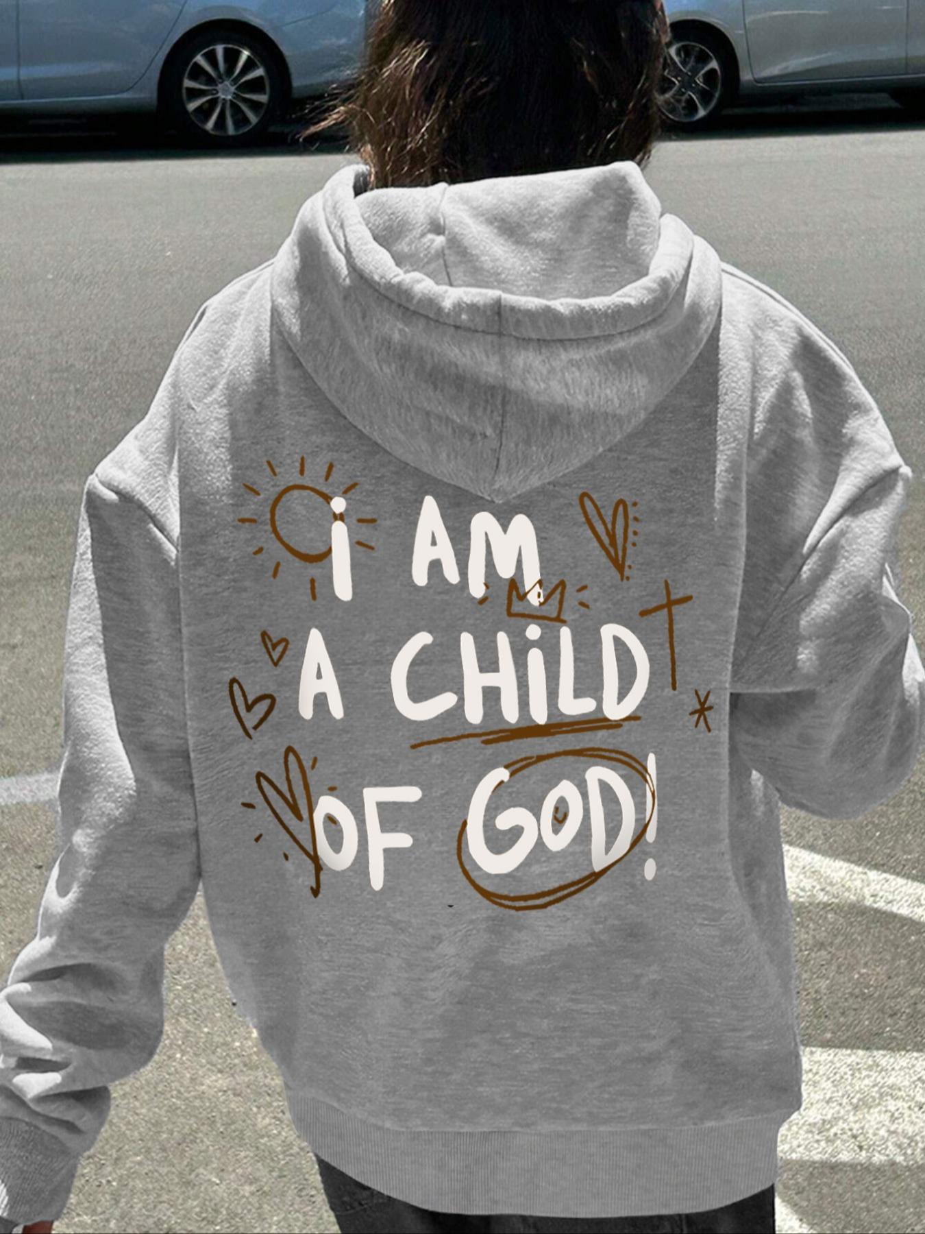 Women's Letter & Sun Print Graphic Hoodies Drop Shoulder Thermal Lined Hoodie, Fashion Casual Drawstring Pocket Hooded Sweatshirt for Daily Holiday Outdoor Wear, Ladies Clothes for Fall & Winter