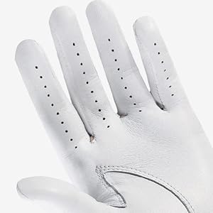 Vista X FootJoy Men's WeatherSof 2-Pack Golf Glove Enhanced Durability Breathable Mesh Optimum Performance White FiberSof MicroTac Soft PowerNet Mesh Secure Closure