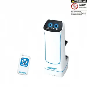 2.4GHz Remote Control Delivery Robot Toy - Funny Prank Gadget & Stress Relief Elaborate Model Interactive Gag Toy(Requires 6 AAA Batteries, Not Included)