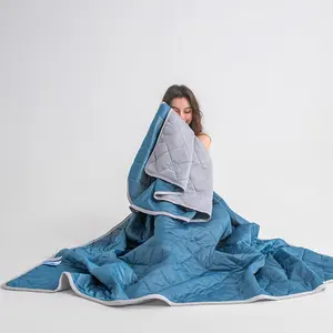 Cooling Summer Blanket, Soft Cozy Blanket, Gentle Soft Blanket, Lightweight Breathable Silky Soft Gravity Blanket, Comfortable Bedding for Home Office Travel, Summer Cooling Blankets, Perfect Gift for Loved Ones