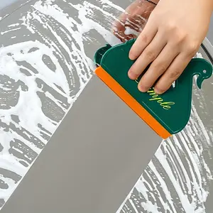 Swan Shaped Silicone Squeegee, Cute Cartoon Window Glass Wiper, Multipurpose Bathroom Shower Mirror Fog Remover, Household Water Wiping Scraper for Bathtub Countertop