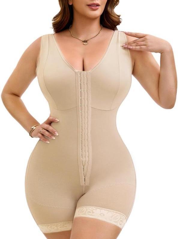 Colombian Faja Full Body Shapewear | High Compression 2-Hook Waist Trainer | Tummy Control Butt Lifter Daily Essential