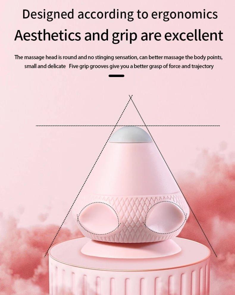 Electric Adsorption Fascia Ball - Portable Silicone Massage Ball for Full Body Relief & Ergonomic Design - Perfect for Head, Hands, Wrist, Thighs & Feet - Environmentally Friendly & Non-Irritating