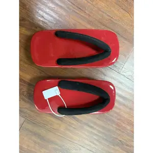 Anime Cos Jiraiya Cosplay Shoes Japanese Clogs Halloween