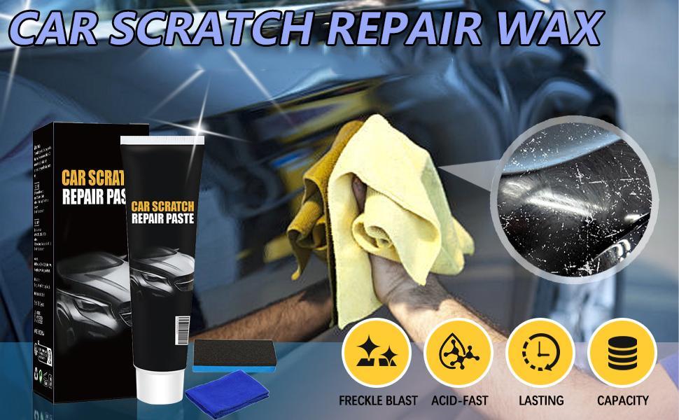 5 Seconds Car Scratch Repair Paste, Car Scratch Repair Wax,Car Scratch Remover for Vehicles, Fix Car Scratch Car Paint Repair Scratch Removal, Car Paint Scratch Repair Polishing Wax Kit
