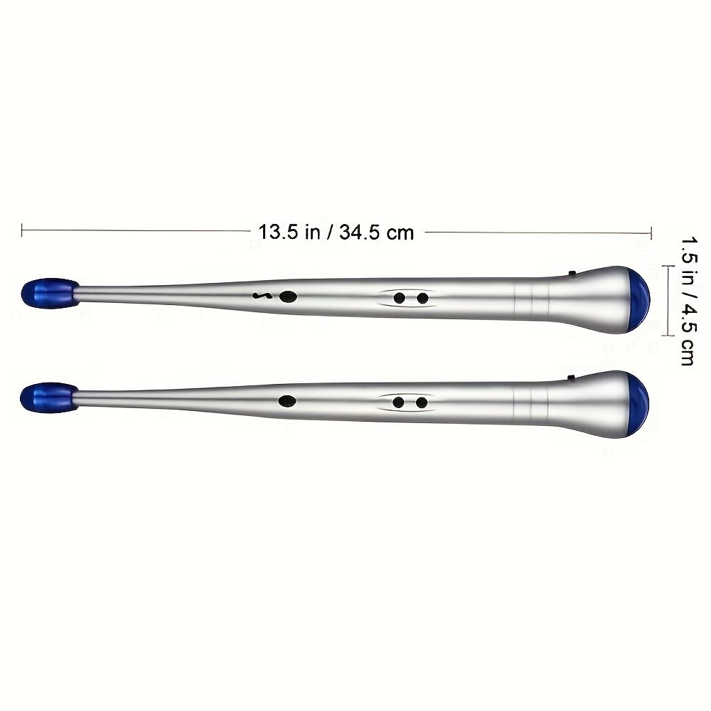 [Holiday Gifts] Electronic Sensing Rhythm Drumsticks - Air Percussion Instrument with -Like (No Drums) |   Interactive Music Practice & Party Games for /s |   Holiday Gifts (White) |   Compatible with Smartphones