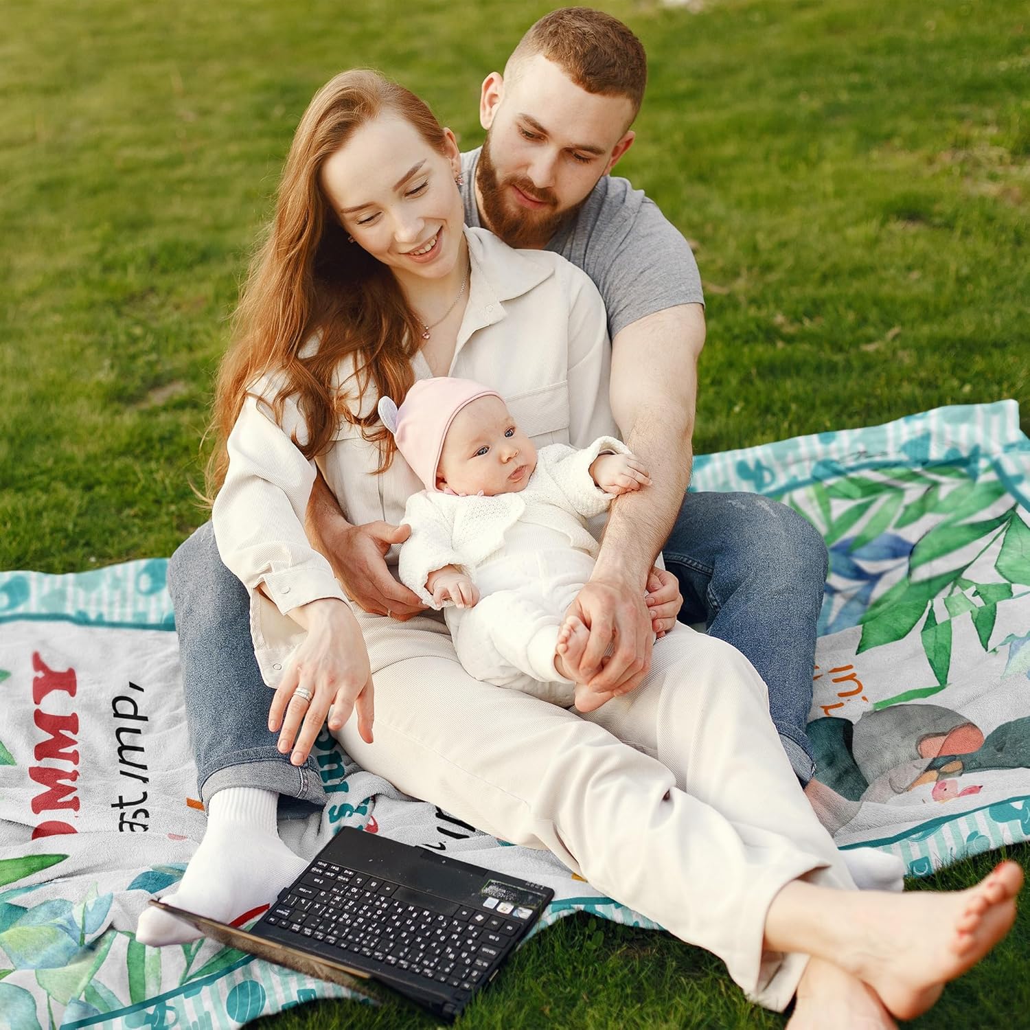 New Mom Gift, Blanket for Mom 60 x 50 inches (approx. 60 x 50 cm), Creative Gift for New Mothers, Best Gift for New Mom, New Pregnancy Gift for Mom, Gender Reveal Gift