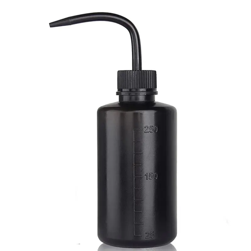 1PCS Tattoo Washing Bottle Clean Squeeze Refill Bottle Eyelash Extension Cleaning Laboratory Measuring Bottles Plastic Makeup Tool Refillable Bottle