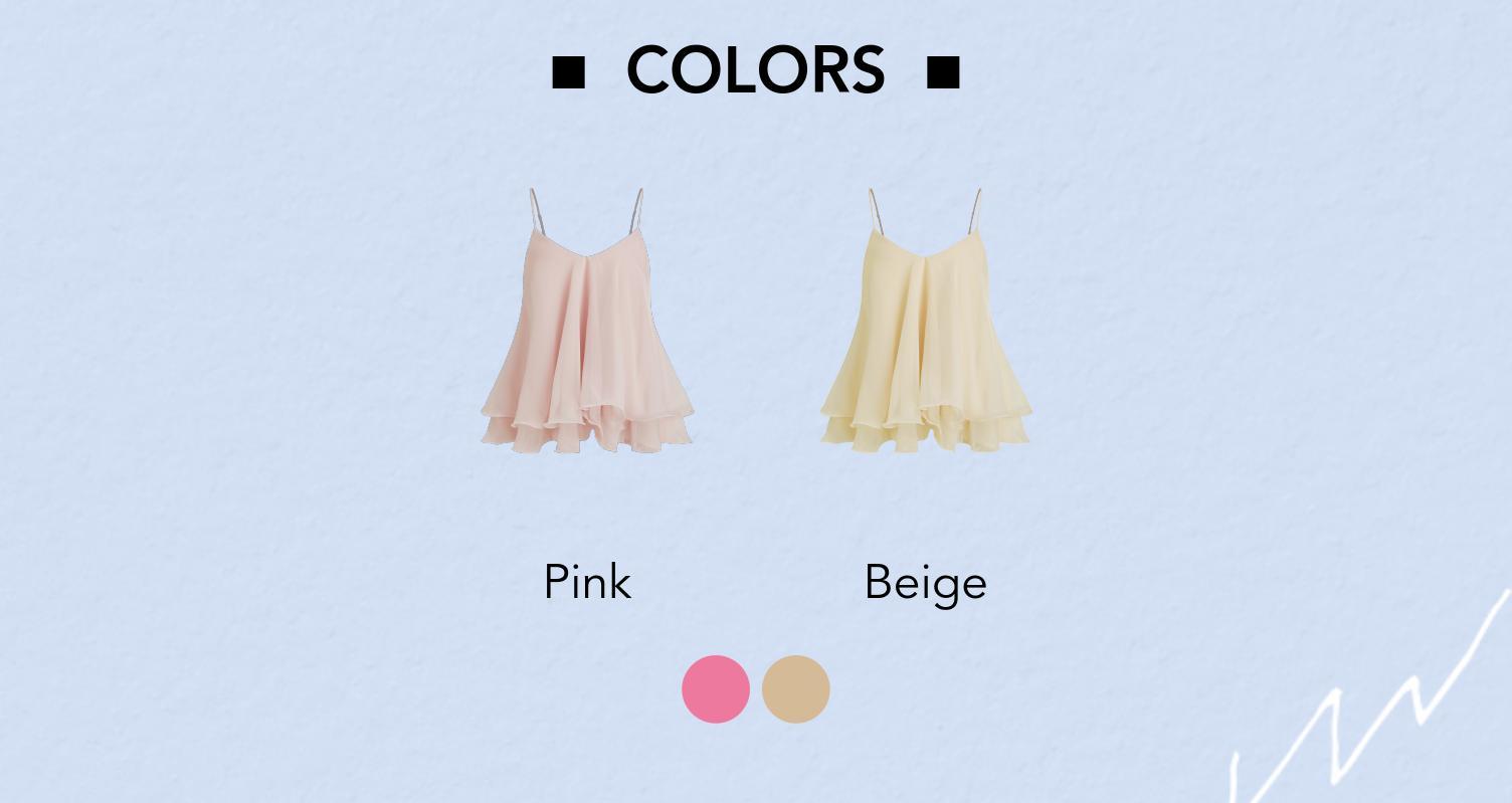 Cider Ruffle Knotted Cami Top – Flattering Layered Mesh Tank for Women， Conceals Bra Side， Soft Summer Top for Date Night & Beach