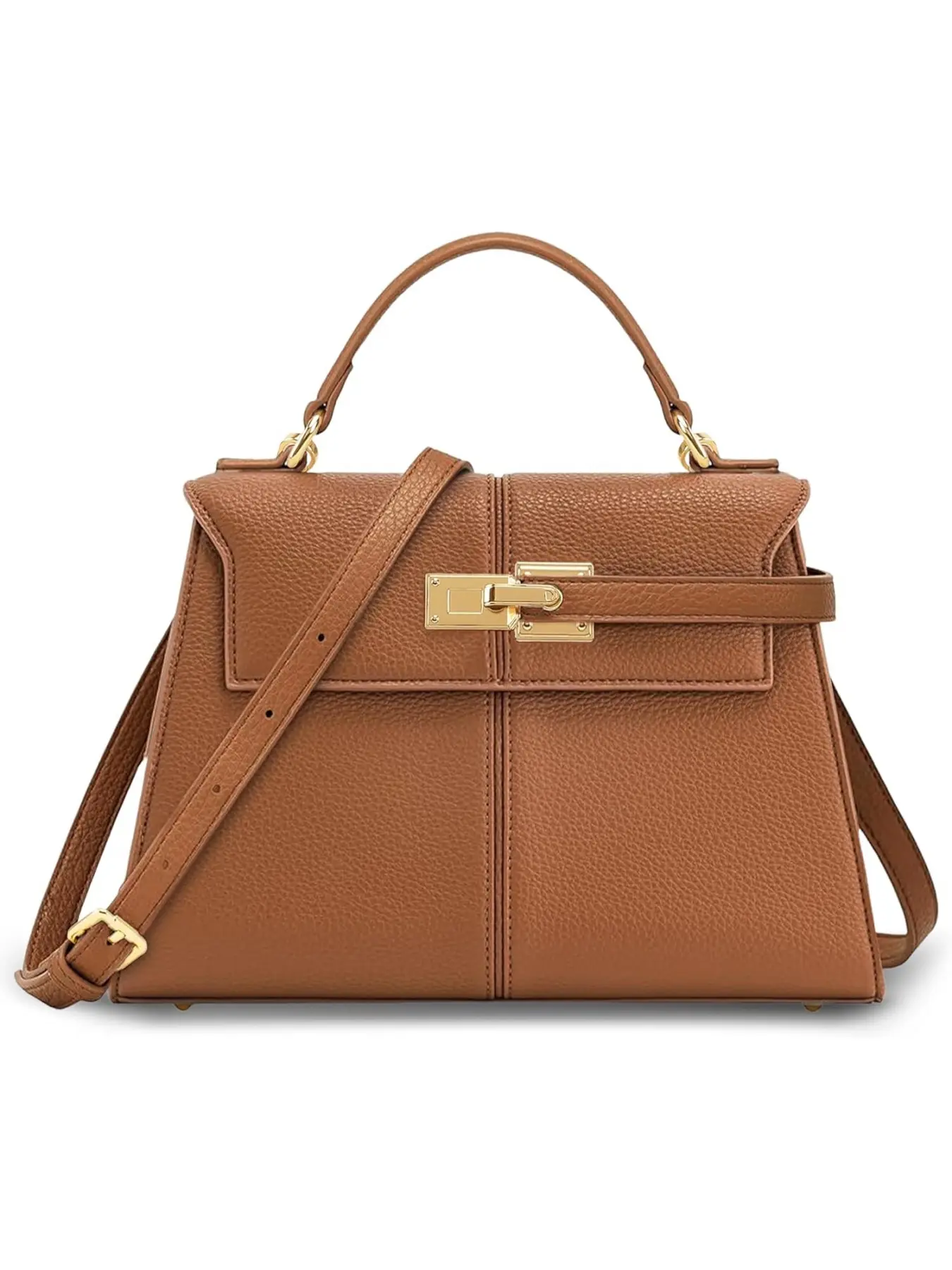 Women's handbag, crossbody bag, small crossbody bag with flap and adjustable shoulder strap.