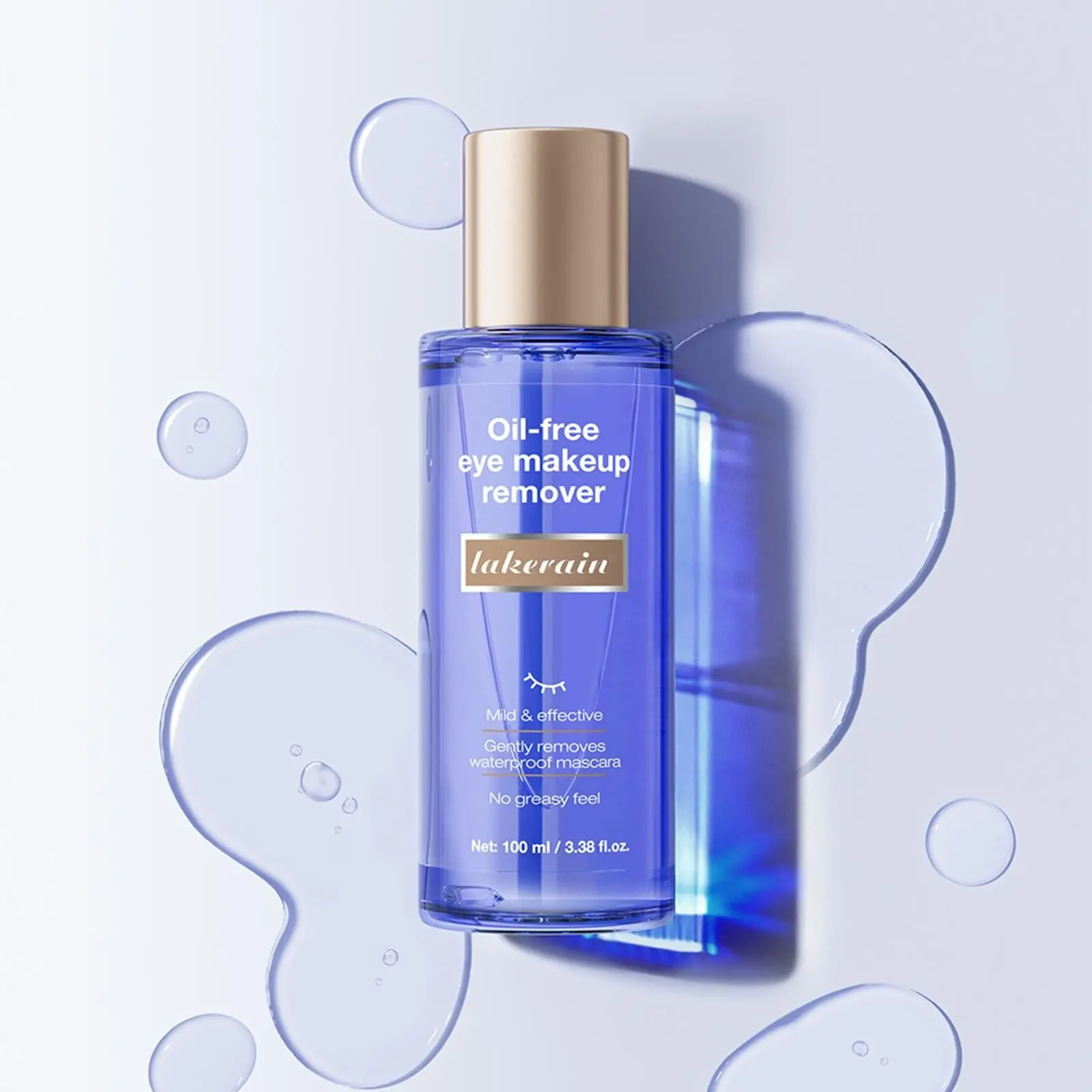 Gentle Oil-Free Eye Lip Makeup Remover, Deep Cleansing Waterproof Mascara Remover, Women's Cosmetics Holiday Gift