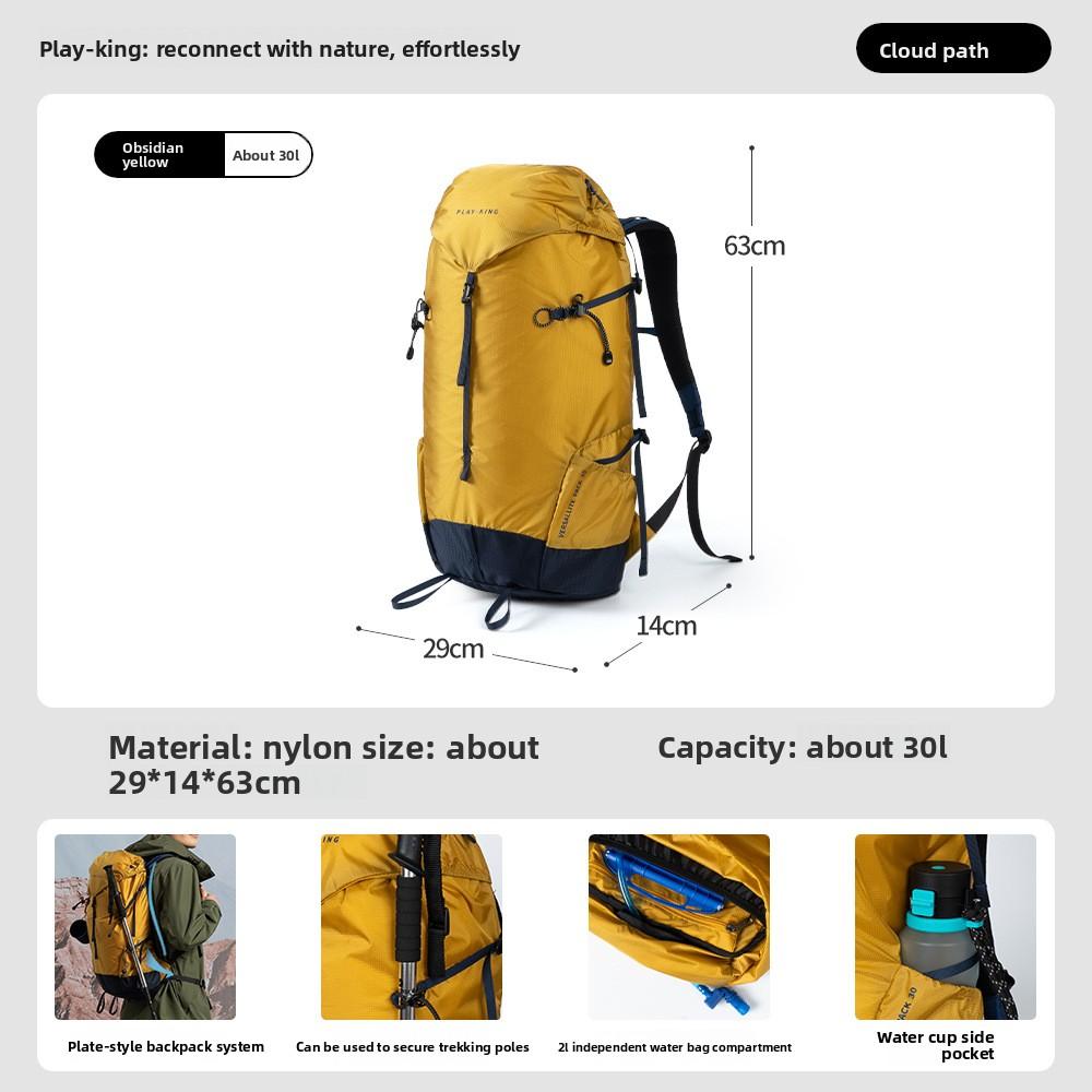Hiking Bag Hiking Leisure Large Capacity Backpack Lightweight Outdoor Backpack
