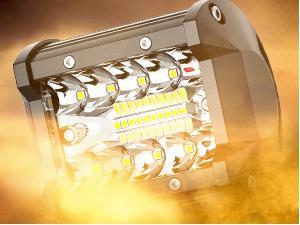 Nilight 4 Inch 60W Triple Row Spot Flood LED Pods (Pair)