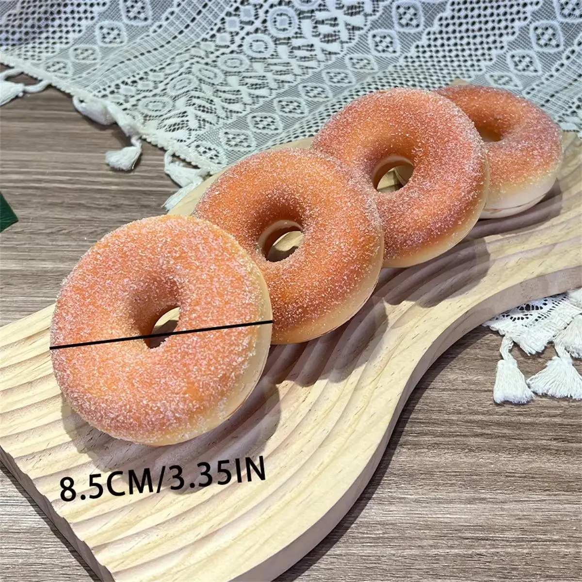 Simulation Donut Fake Food Decor Artificial Sweet Donuts Display Bakery Shop Window Photography Prop Kids Toys