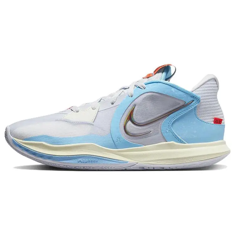 Nike Kyrie Low 5 EP Basketball Shoes – Unisex, Lightweight, Stylish Purple-Blue Design Verifiable, with credentials and supporting global authentication