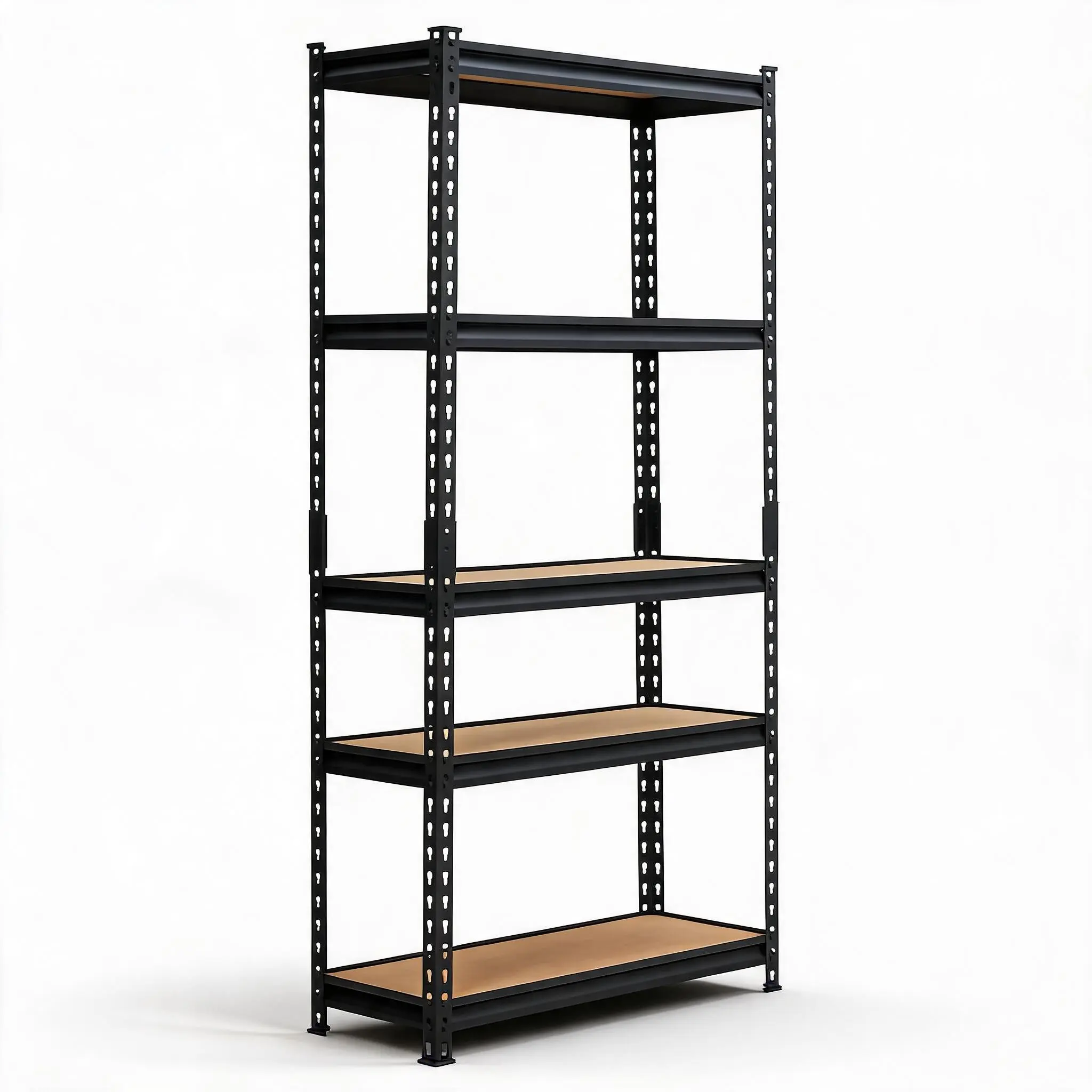 5-Tier Heavy Duty Metal Storage Shelving Unit, 2000 lbs Capacity Adjustable Utility Rack, Durable Steel Easy Assembly Shelves for Garage Pantry Kitchen Warehouse Closet