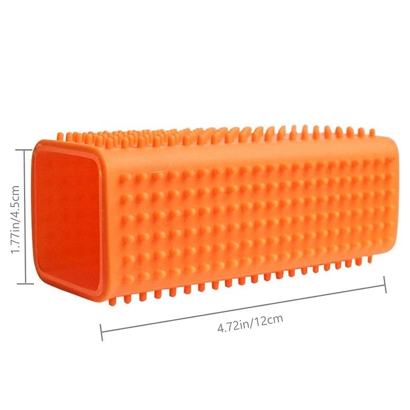 Pet Hair Removal Tool Set, 2 Silicone Rollers for Dogs & Cats, Self-Cleaning Design, Ideal for Sofa Car Carpet Cleaning