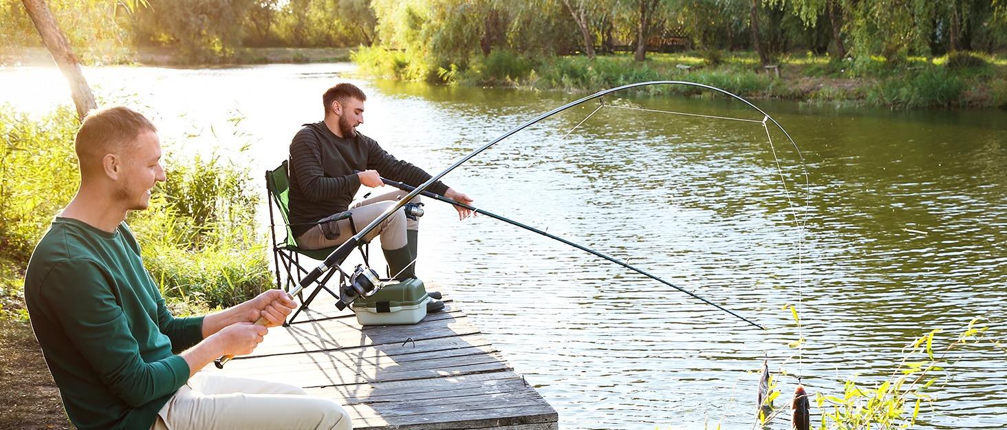 Electronic fish scale/luggage scale (fishing equipment) -110 pound backlit LCD display digital scale, built-in tape measure - comes with 2 AAA batteries, compact and portable - a fishing gift specially designed for men