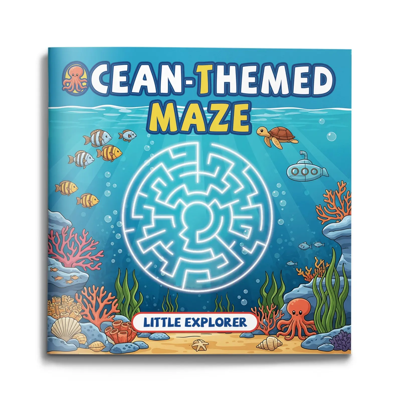 Kids’ Maze Challenge Workbook – Level-Based Path Puzzles Enhancing Logic, Concentration, and Organized Thinking; Recommended for Classroom Practice, Home Review, and Daily Skill-Building Study Sessions