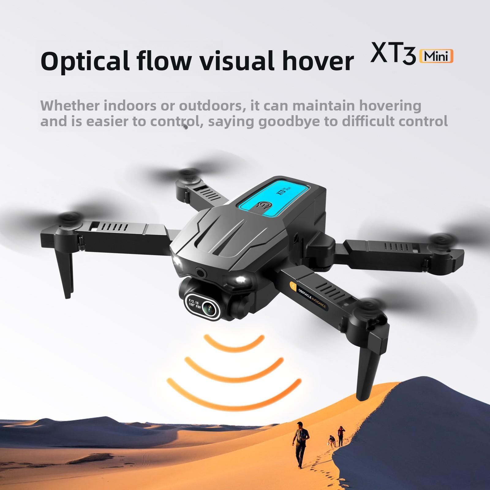 Advanced Foldable Mini Drone with 4K HD Camera Obstacle Avoidance and Optical Flow Positioning Smart Quadcopter for Beginners and Aerial Photography
