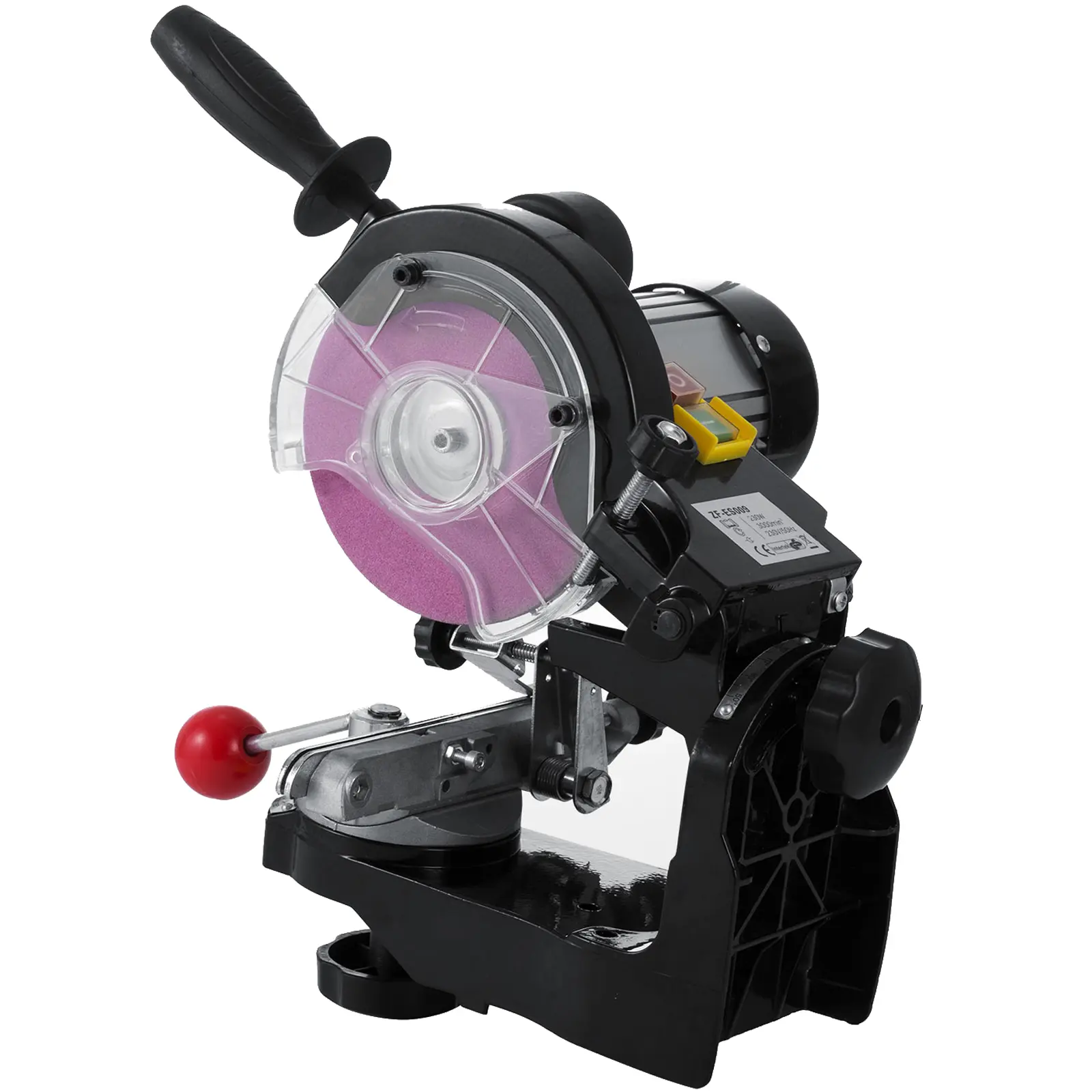Electric Chainsaw Sharpener, 230W Professional Multi-Angle Adjustable Chain Grinder 3000RPM, Electric Chainsaw Blade Sharpener for 1/4" to 2/5" Chains