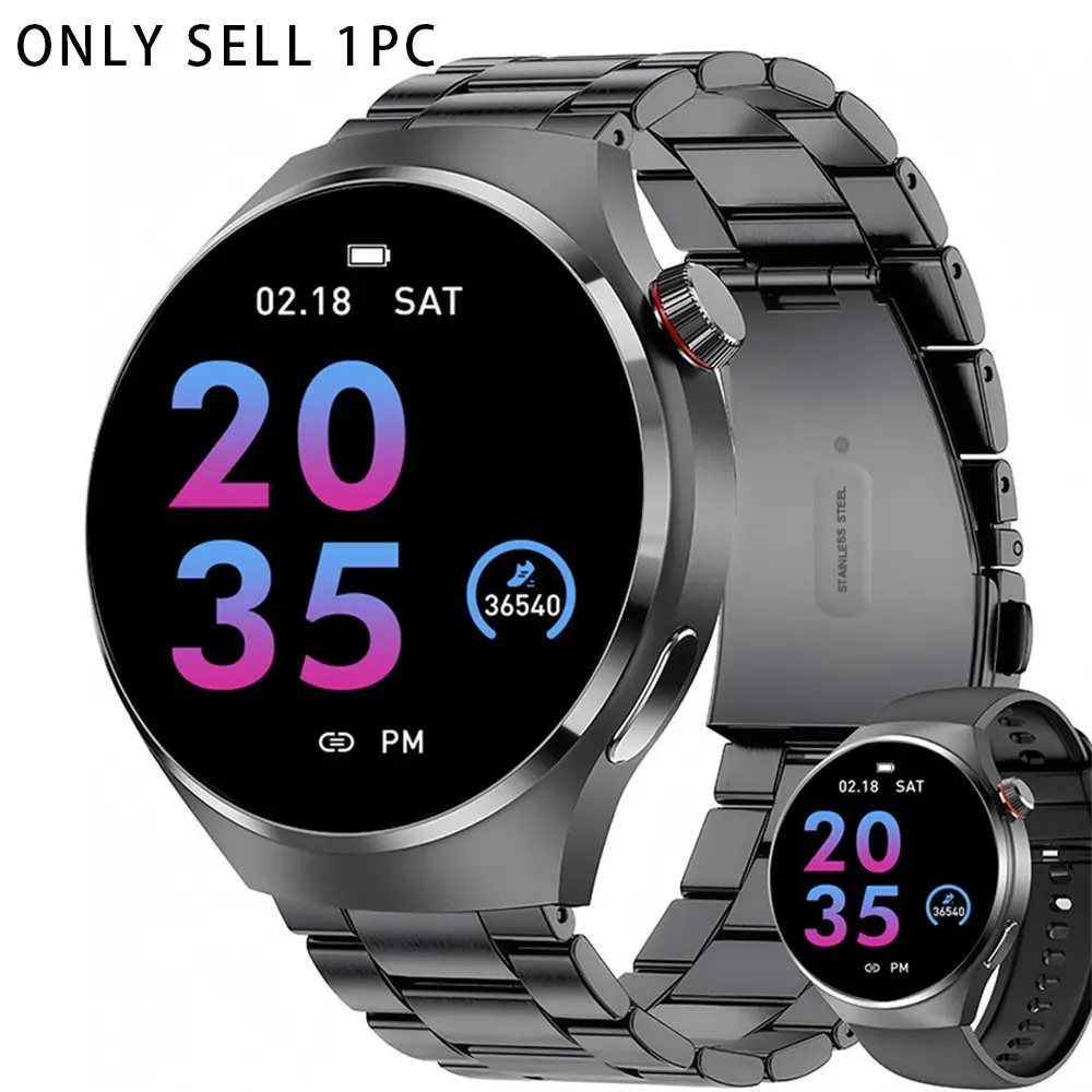 Fashion Smart Watch, HD Screen, Call & Notification, Heart Rate Monitor, Sleep Tracker, Sport Mode, Long Lasting, Alloy Case, Android iOS Compatible