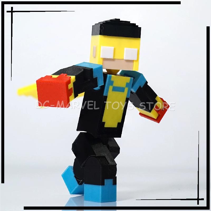 New In Stock 3d Printed Invincible Boy New Form The Cube Man Dummy13 T13 Multi-Jointed Movable Shapeshift Action Figure Toys
