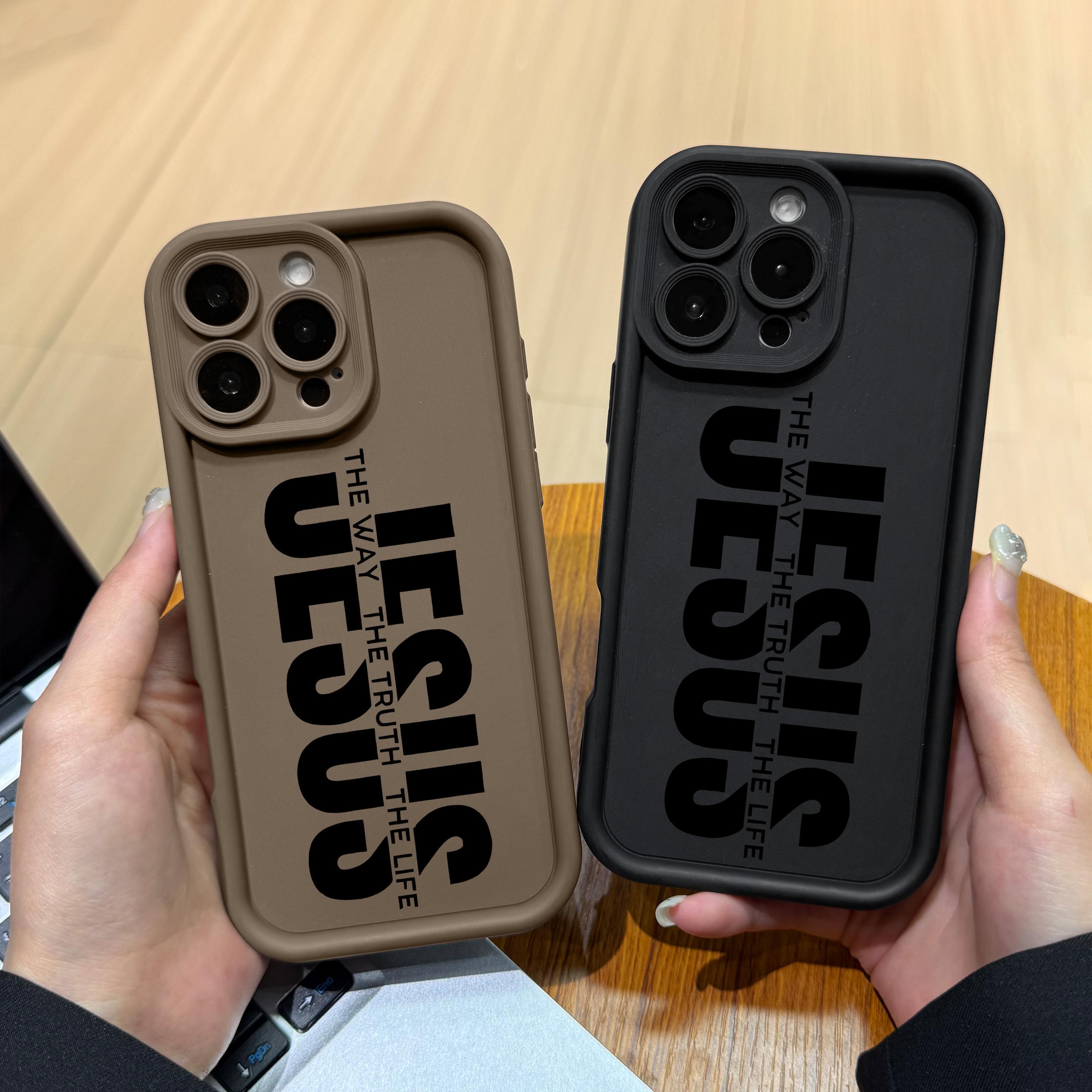 DarlingCase Jesus Truth Road Fashion Pattern TPU Phone Case for iPhone 17 16 15 14 Plus 13 12 11 Pro Max Comfortable Military Grade Anti Fall and Anti Scratch All Inclusive Phone Case