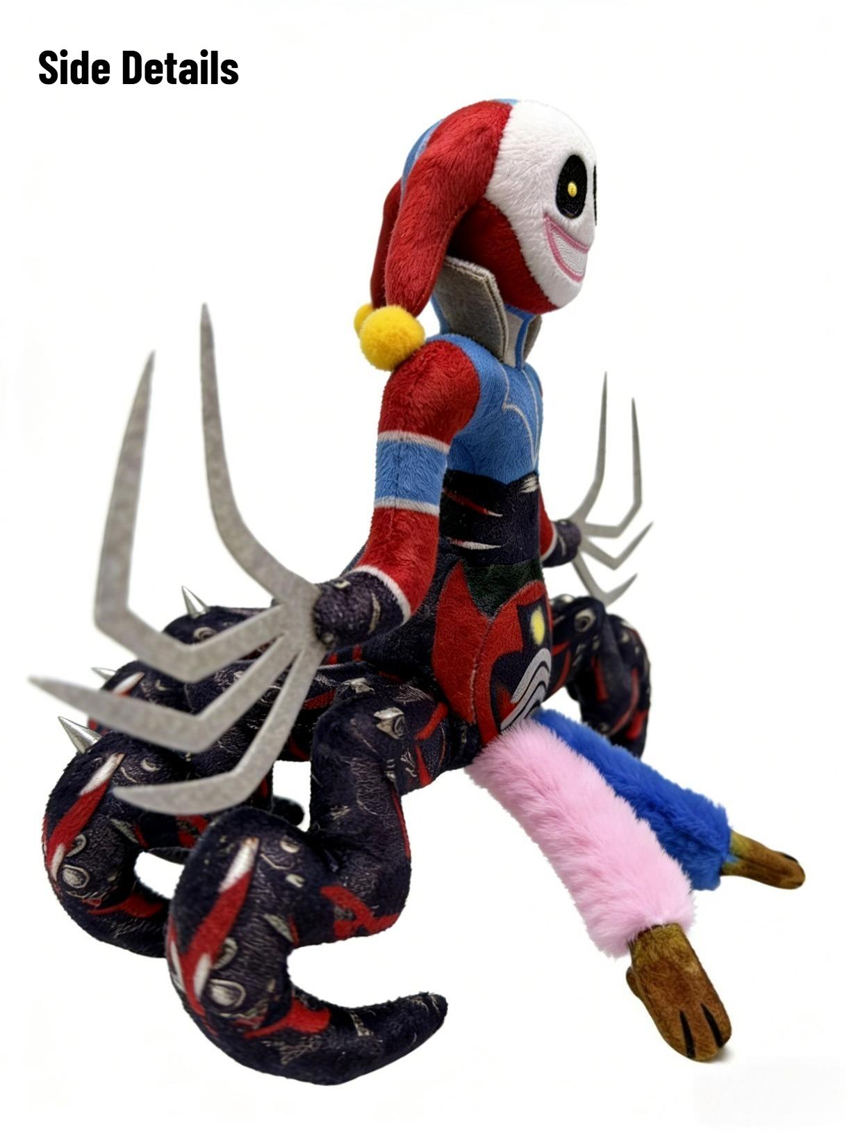 New Horror Game Plush Toy 25CM Poppy Cute Long Hair Girl Doll Soft Stuffed Animal Huggable Decompression Toy Stress Relief Sensory Toy Blank Weird Plush Halloween Gift Birthday Gift Desk Decor For Kids And Adults Perfect For Poppy Playtime