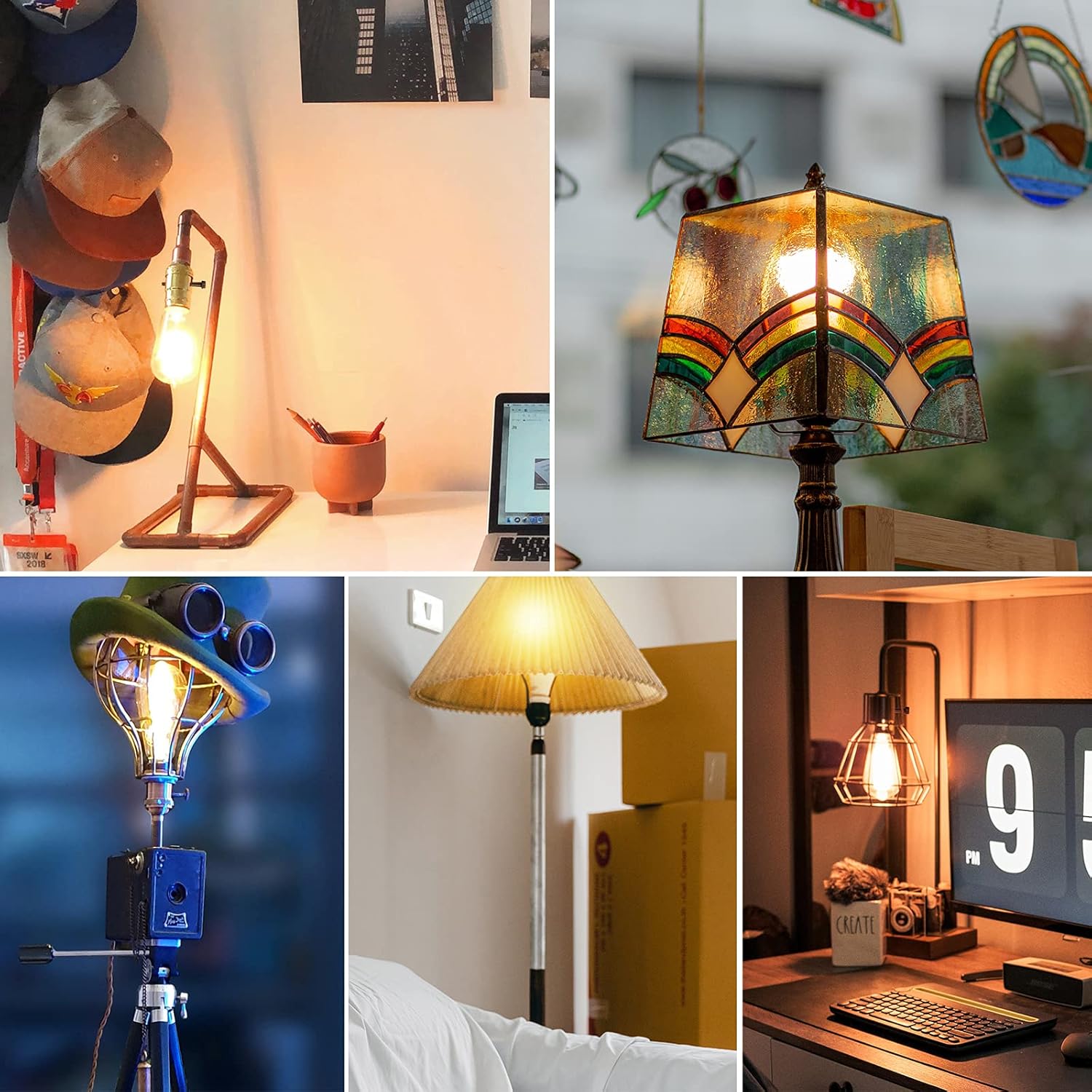 Light Lamp Turn On/Off  Knobs Replacement, Black, Standard Size, 4 Packs