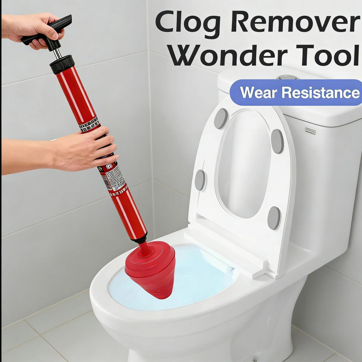 1 Count Toilet Clog Remover Tool One-Piece Design Drain Cleaner for Kitchens L71 1 Count Toilet Clog Remover Tool One-Piece Design Drain Cleaner for Kitchens L71