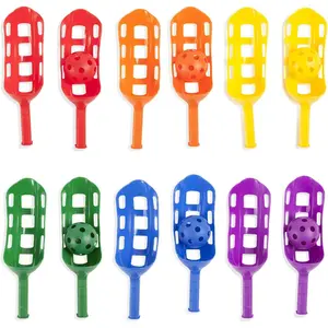 Champion Sports Scoop Ball & Catch Games – Lightweight Plastic Toss & Catch Sets for All Ages