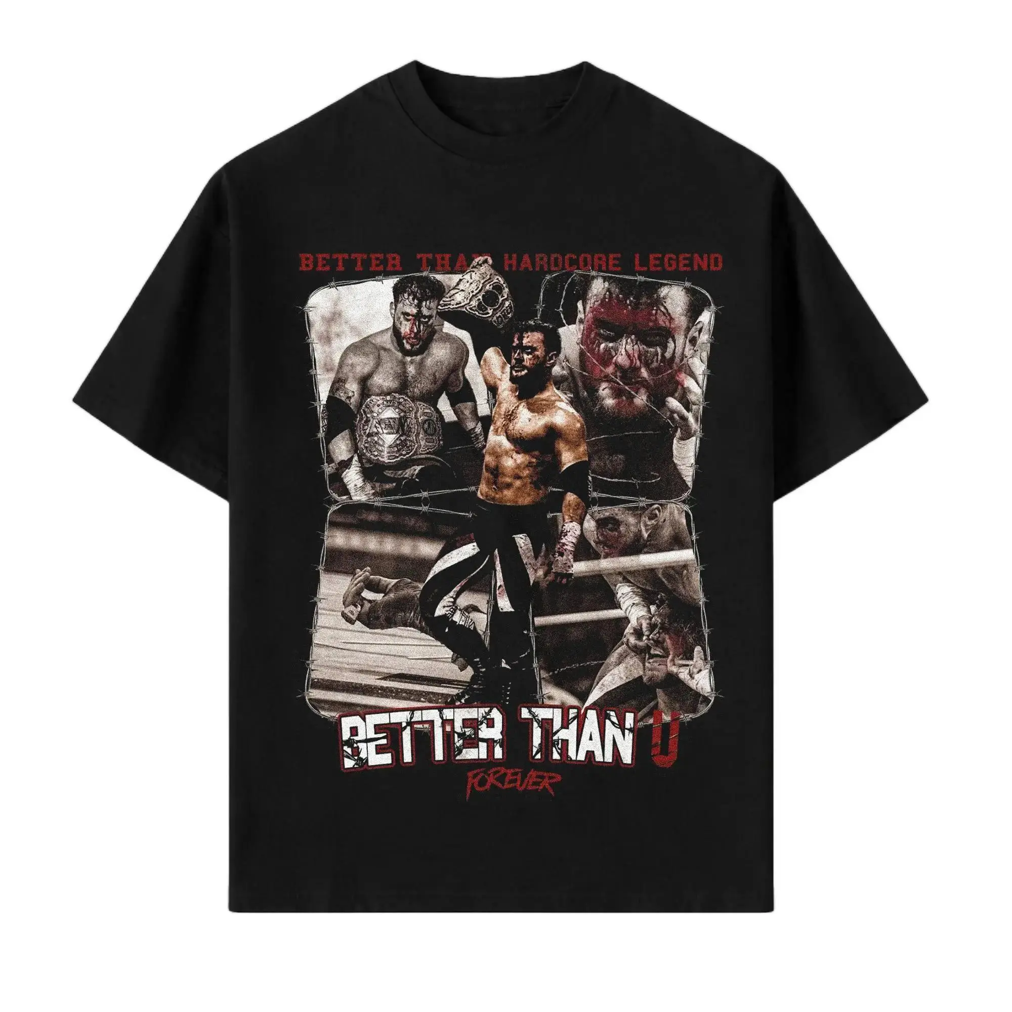 [🥊100% cotton]Maxwell Jacob Friedman T-Shirt MJF Better Than Hardcore Legend Tee, AEW Wrestling Graphic Shirt, Villain Heel Style Apparel, Unisex Cotton Tee, Wrestling Fan Merch, Streetwear Casual Menswear, Retro Wrestling Shirt, Gift for Wrestling Fans