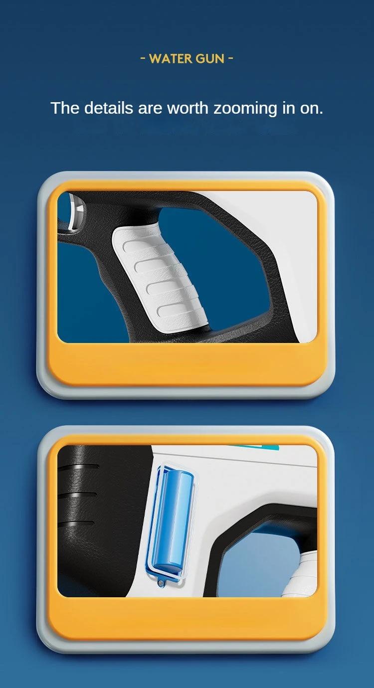 Automatically Water High Pressure Electric Water Gun Toys for Kids Summer Outdoor Pool Fight Games Children Water Toys Gift play Watergun Waterblaster