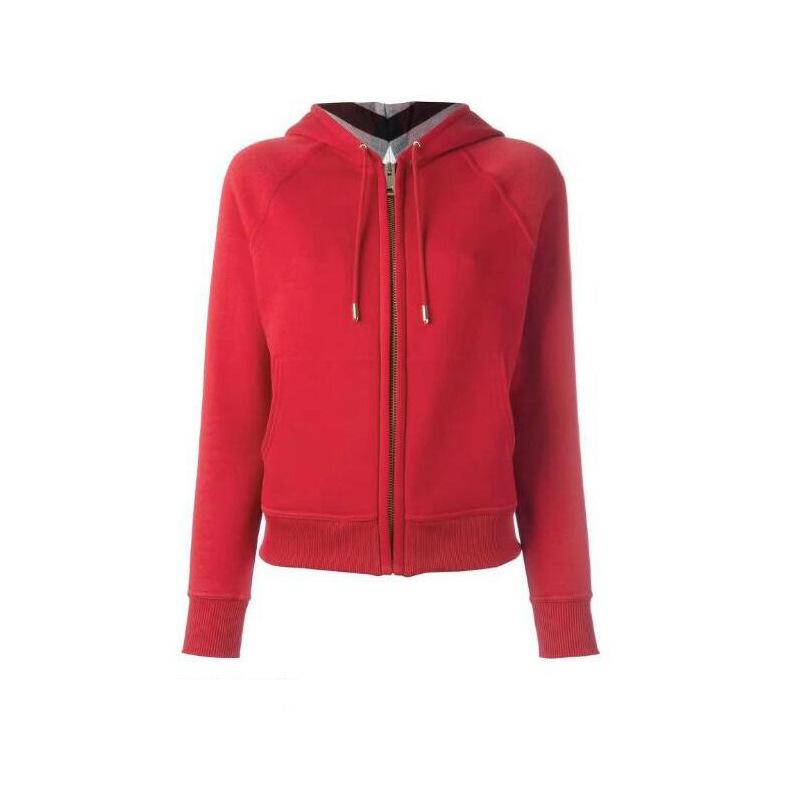 British Style Hooded Zip-Up Women’s Hoodie Jacket Cardigan – Contrast Collar Casual Coat |   Ideal for Daily Commute/Vintage Outings, Comfortable Minimalist British Style Top # BritishStyleHoodedJacket # ZipUpCardiganHoodie # ContrastCollarCasualCoat.