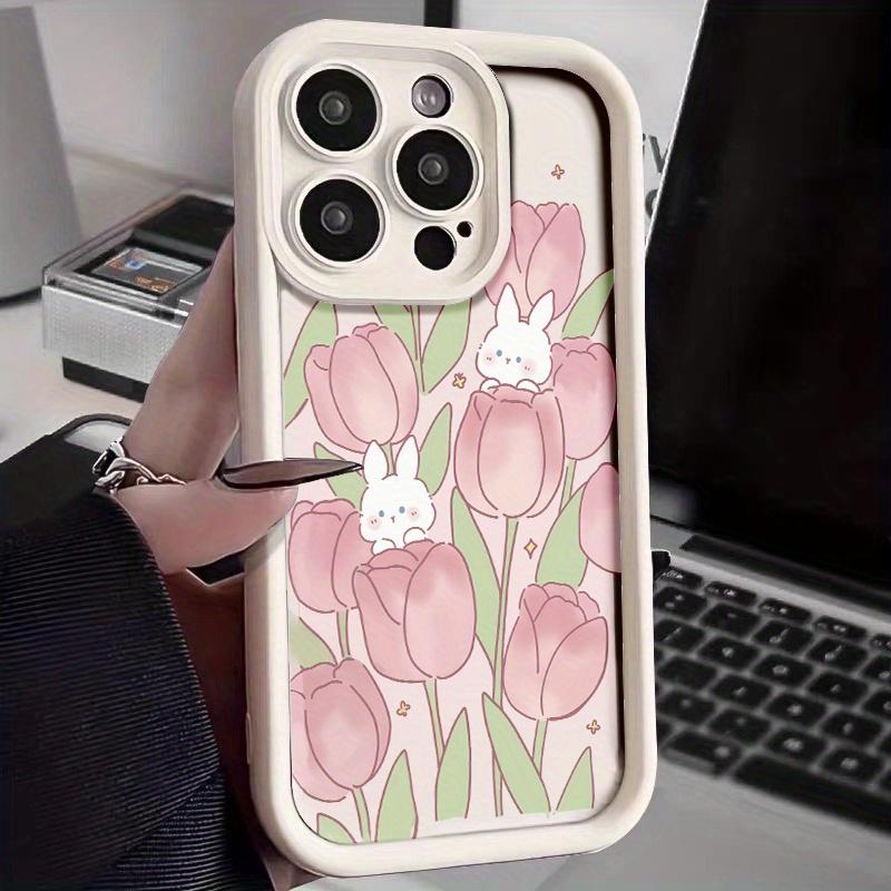 for iPhone mobile phone case suitable for iPhone 17 E Air Pro ProMax iPhone16 15 14 Plus 13 12 Mini 11 X XS XR mobile phone case cartoon cute couple style new fashionable creative personality white system mobile phone case picture