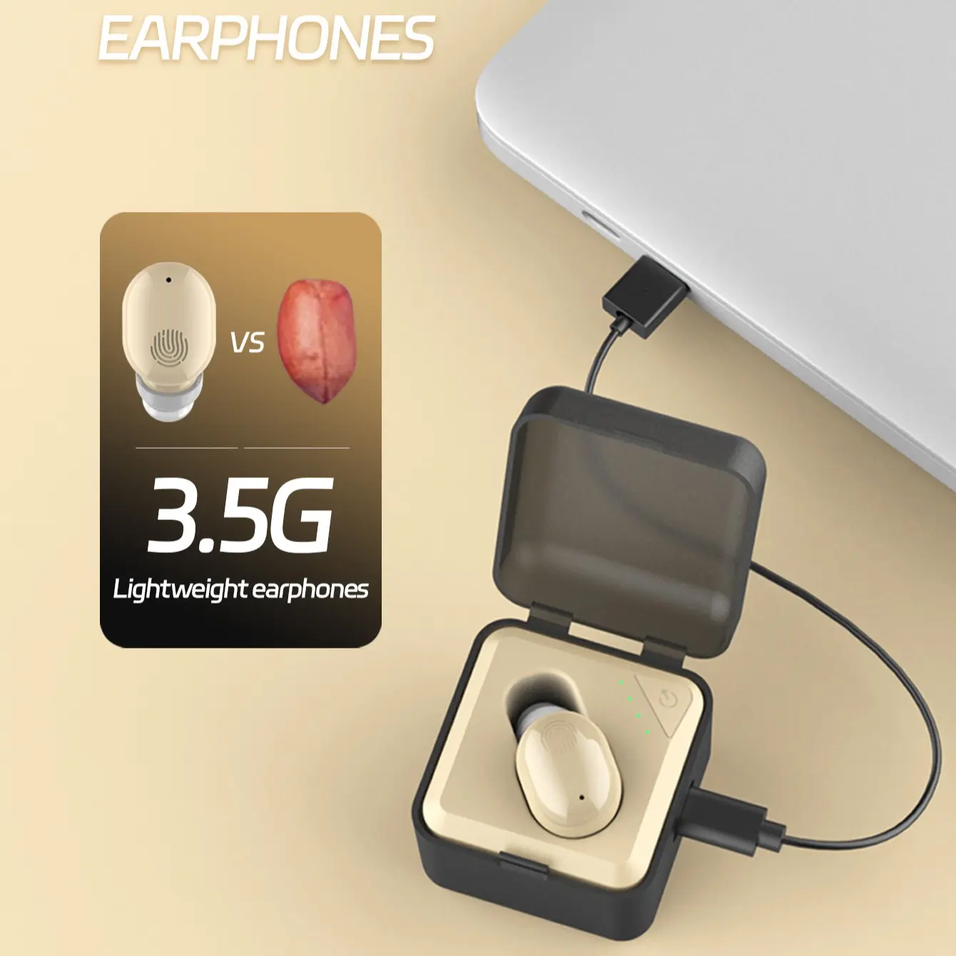 Mini Rechargeable Hearing Aids, Portable Mini Hearing Aid Noise Cancelling Long Battery Life,Elderly Mini Hearing Aid