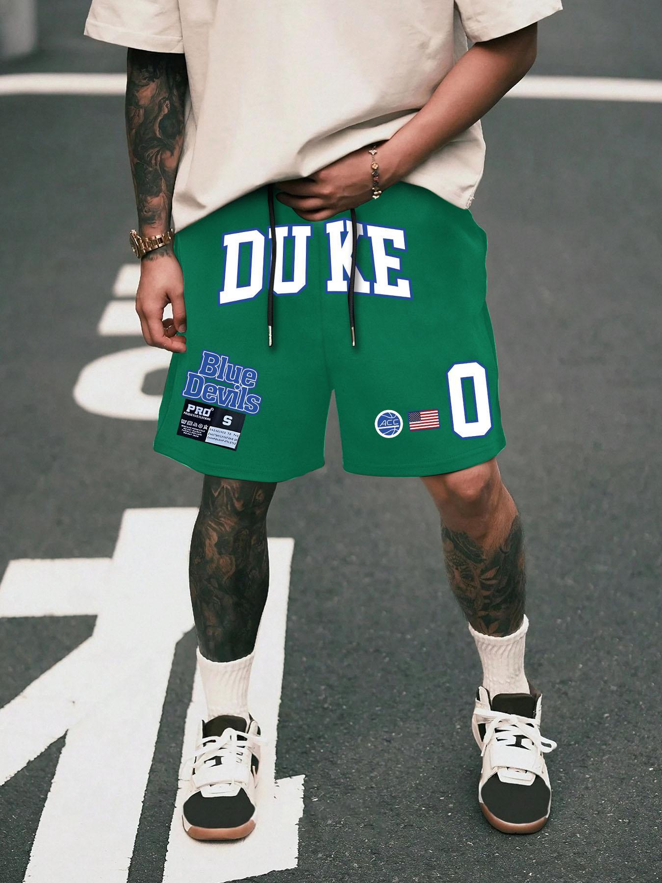 Men's Cartoon Graphic Print Shorts, Loose Casual Street Comfy Breathable Shorts, Men's Summer Bottoms for Daily Wear