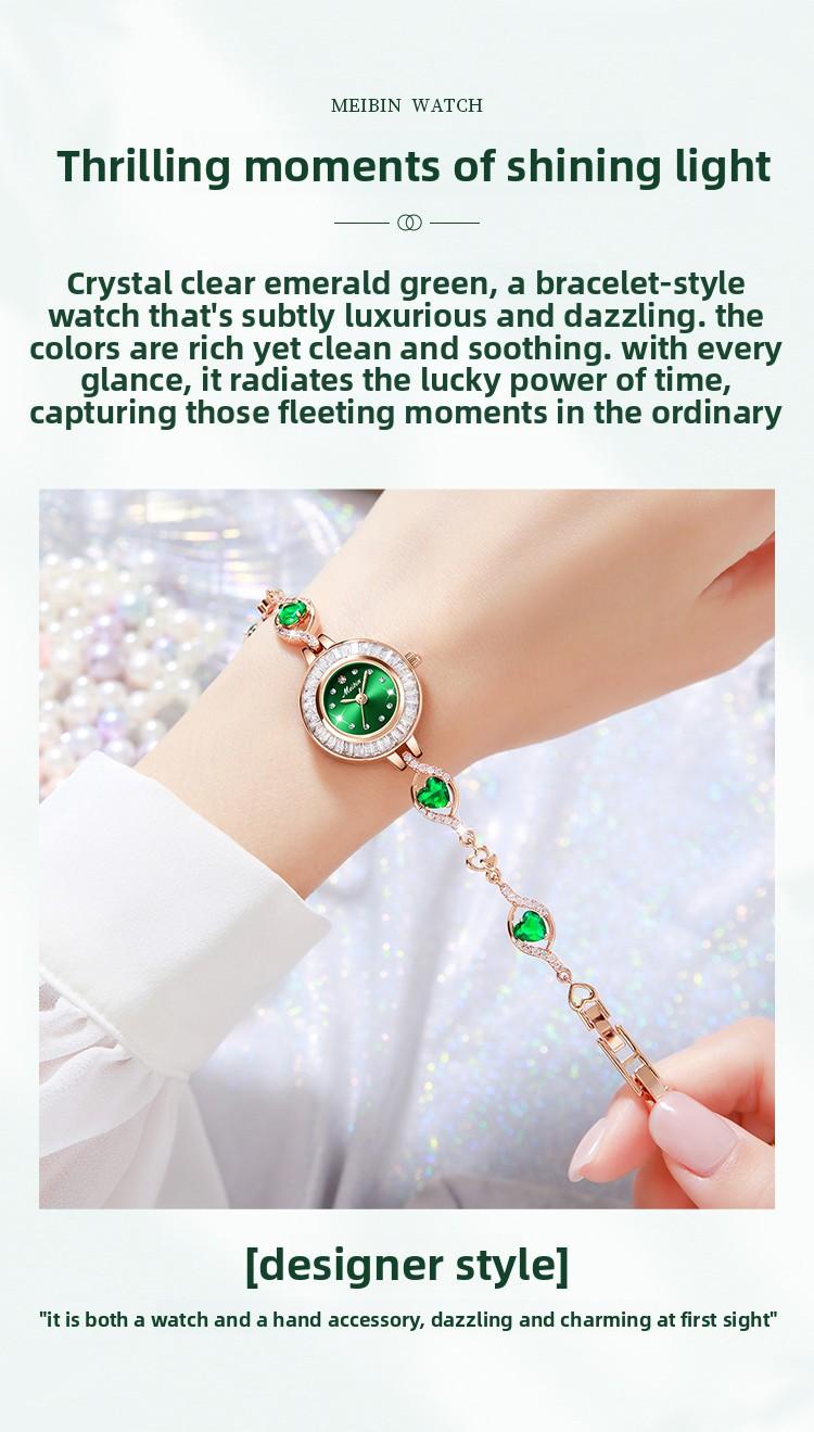 Elegant luxury women’s  diamond dial, water-resistant and scratch-resistant, featuring an adjustable strap and a fashionable design.Suitable for wearing on all occasions perfect Mother’s Day gift for your wife or mom. stylish watch