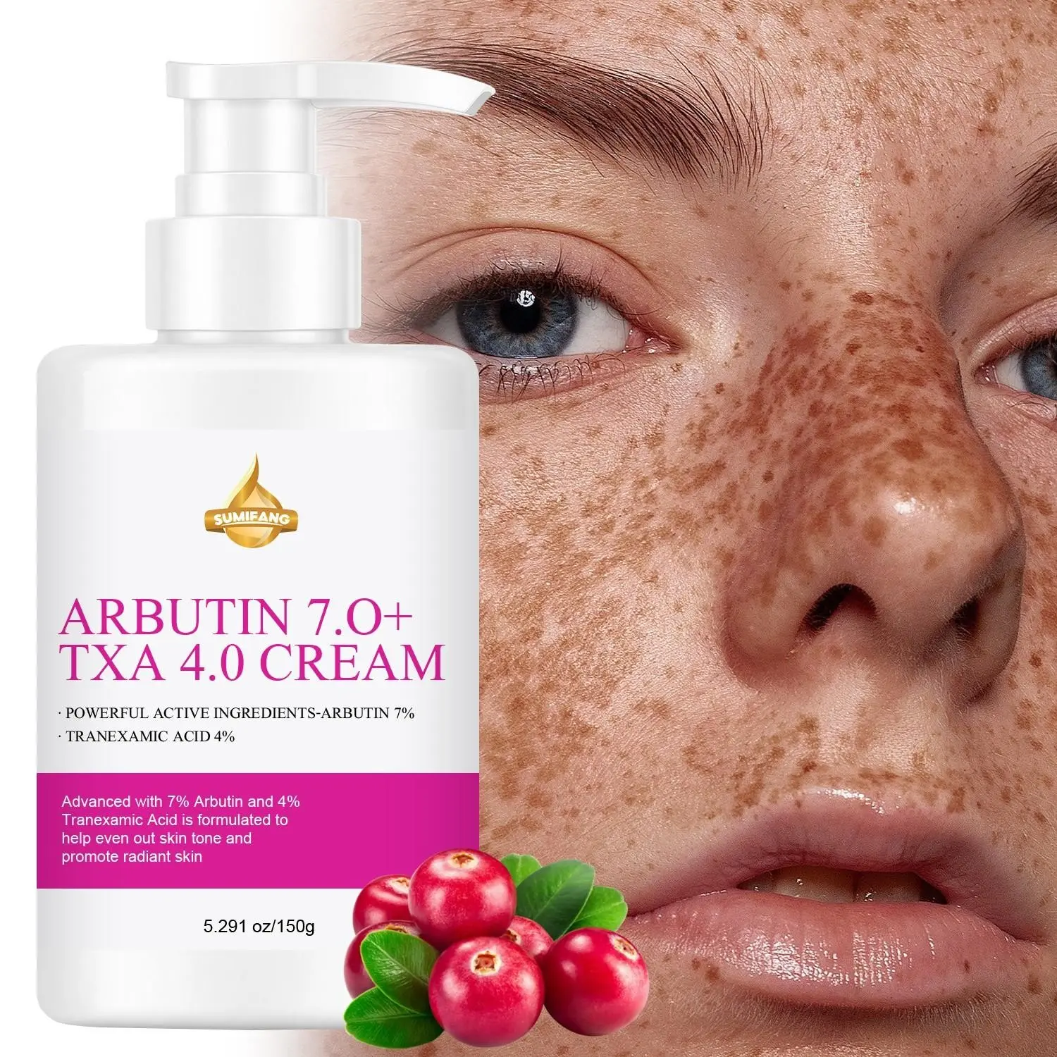 Even-Toning & Brightening Cream (150g) – Formulated with arbutin extract and tranexamic acid for an even, radiant complexion. Absorbs quickly without a greasy feel; ideal for addressing dull skin and daily maintenance. Moisturizers
