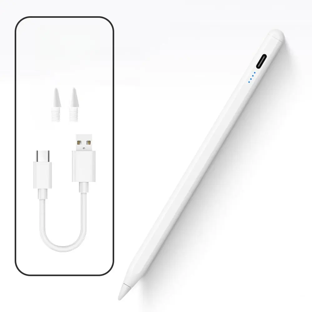 Pencil for Apple iPad with Palm Rejection Stylus Pen for iPad Air M2 Pro 13 Pro 12.9 10 Gen 7th 8th 9th 10.2 for iPad Pencil